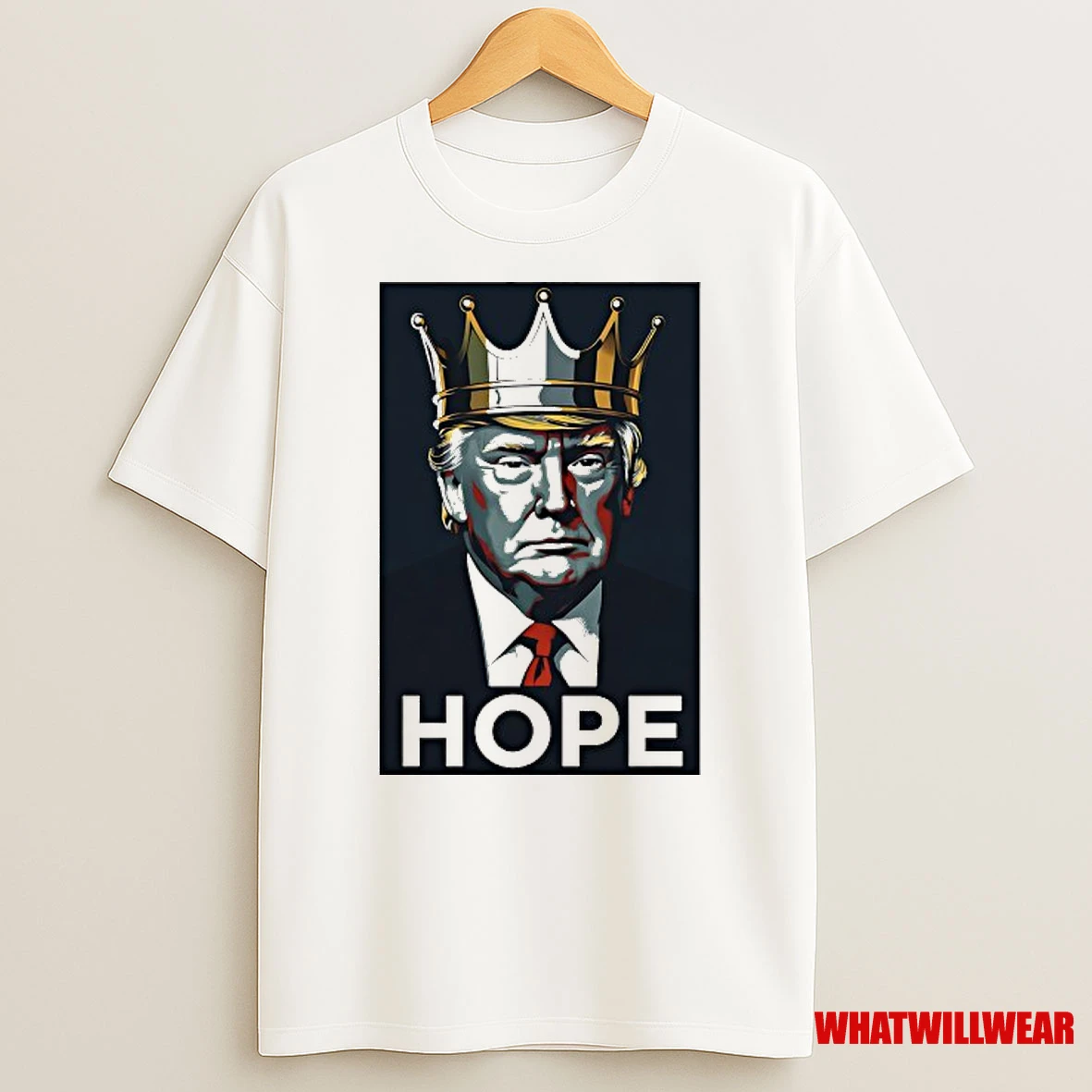 Trump King Hope Graphic Shirts