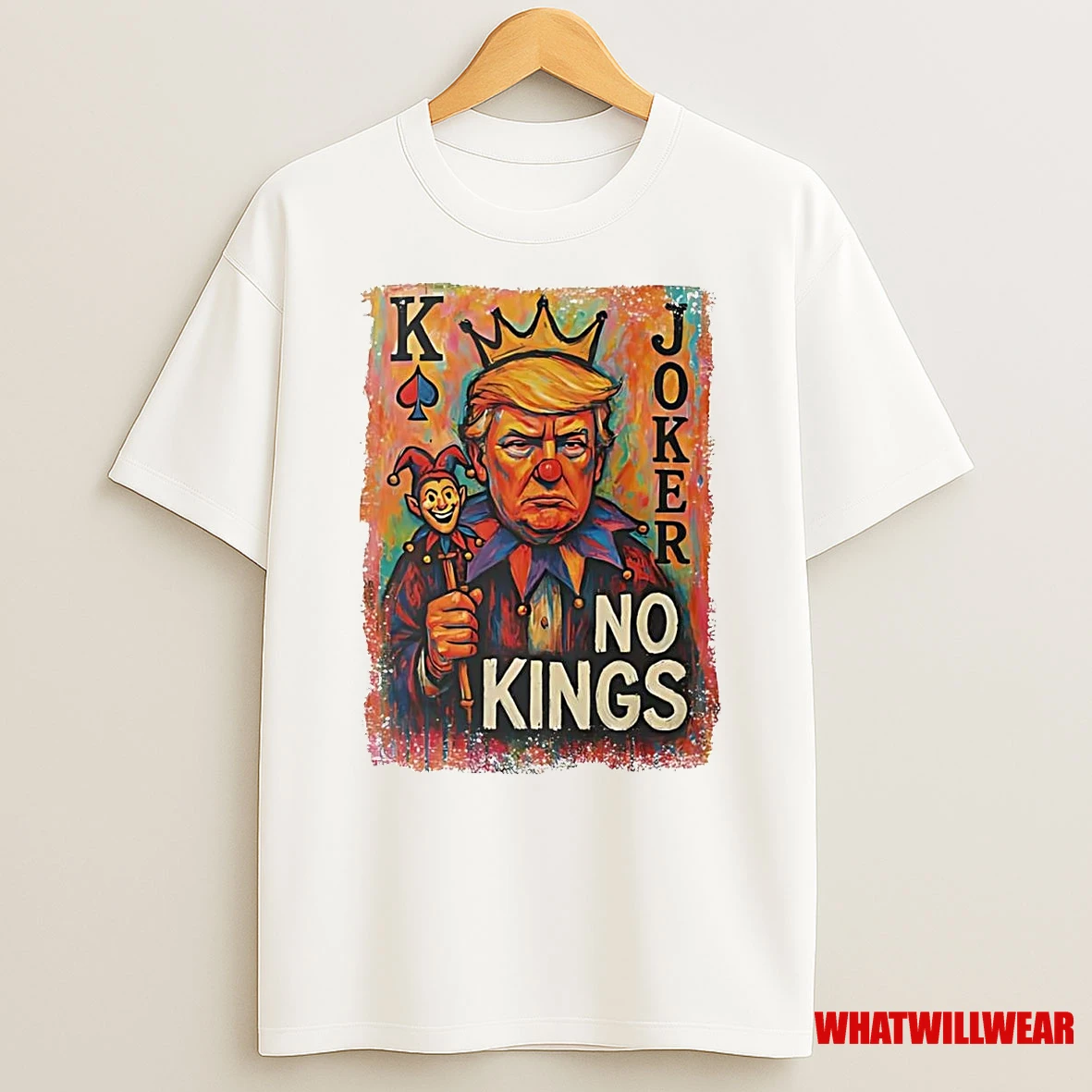 Trump King Clown Joker No King Shirts