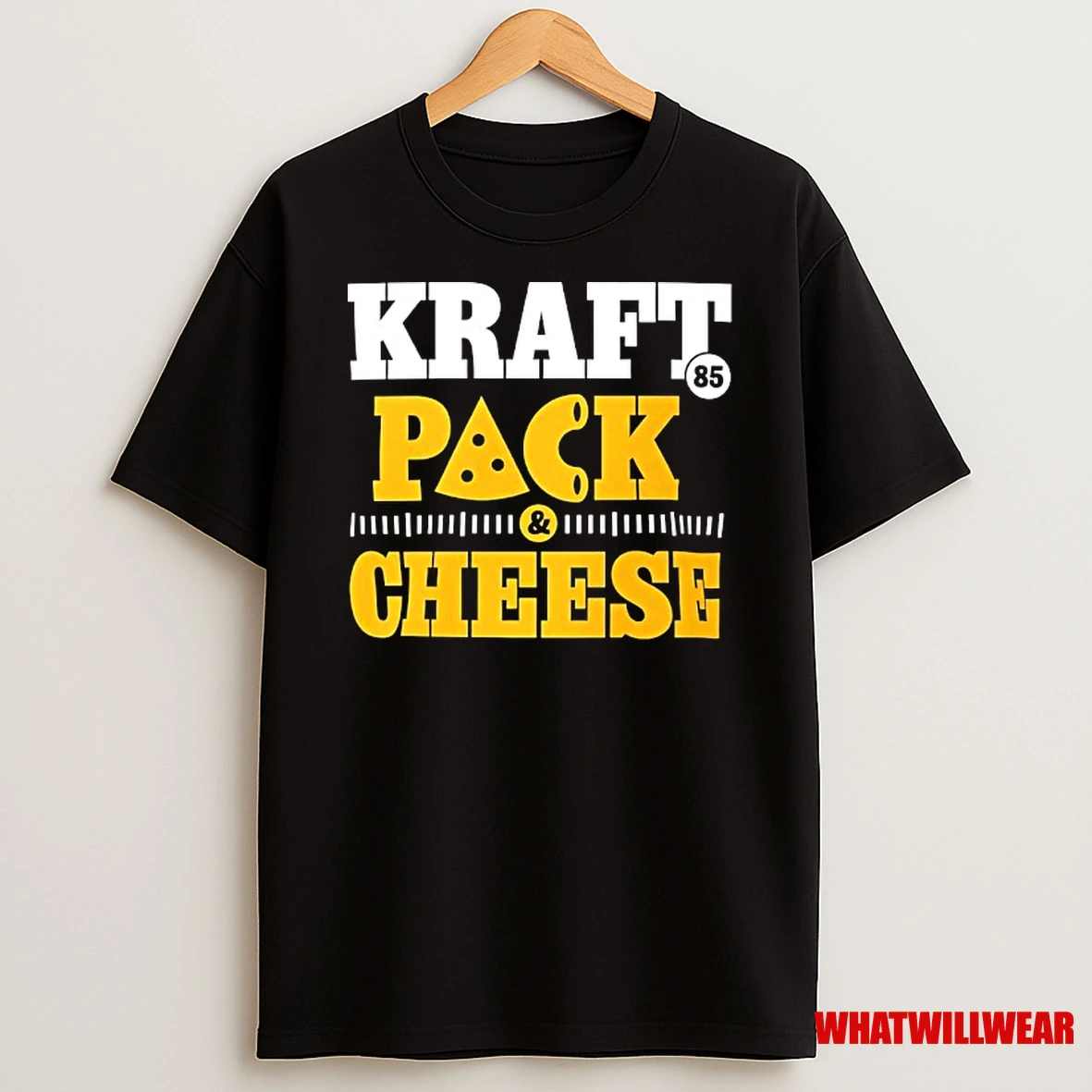 Tucker Kraft 85 Pack Cheese Green Bay Packers Shirts