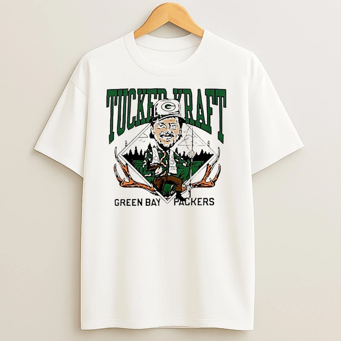 Tucker Kraft Gone Hunting Green Bay Packers T Shirts