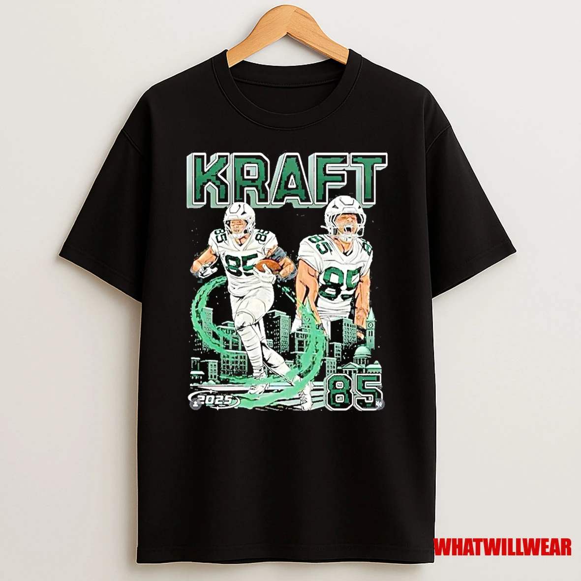 Tucker Kraft Green Bay Packers Nfl 2025 Planet Euphoria Art Shirts