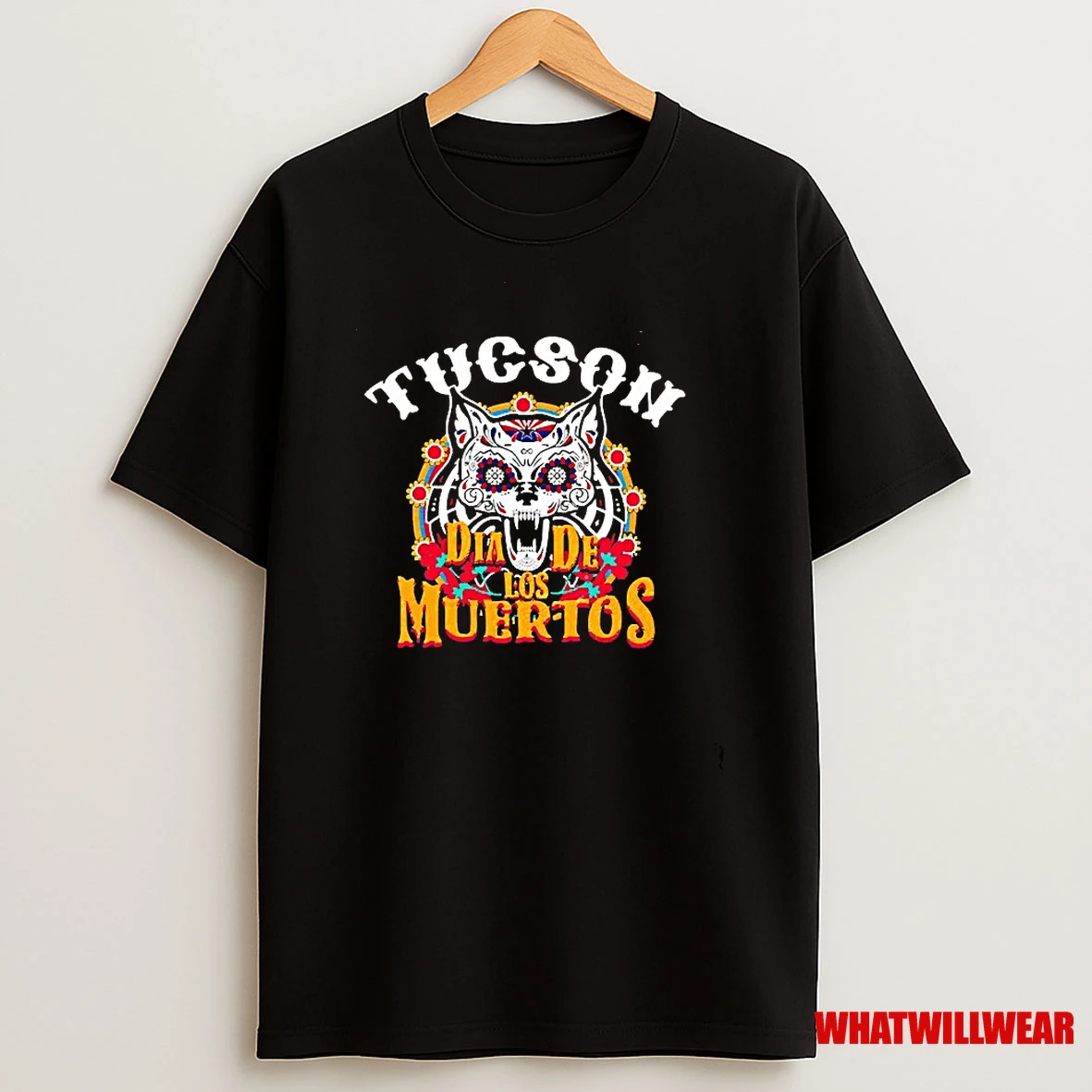 Tucson Dia De Los Muertos 2025 Arizona Wildcats Shirts