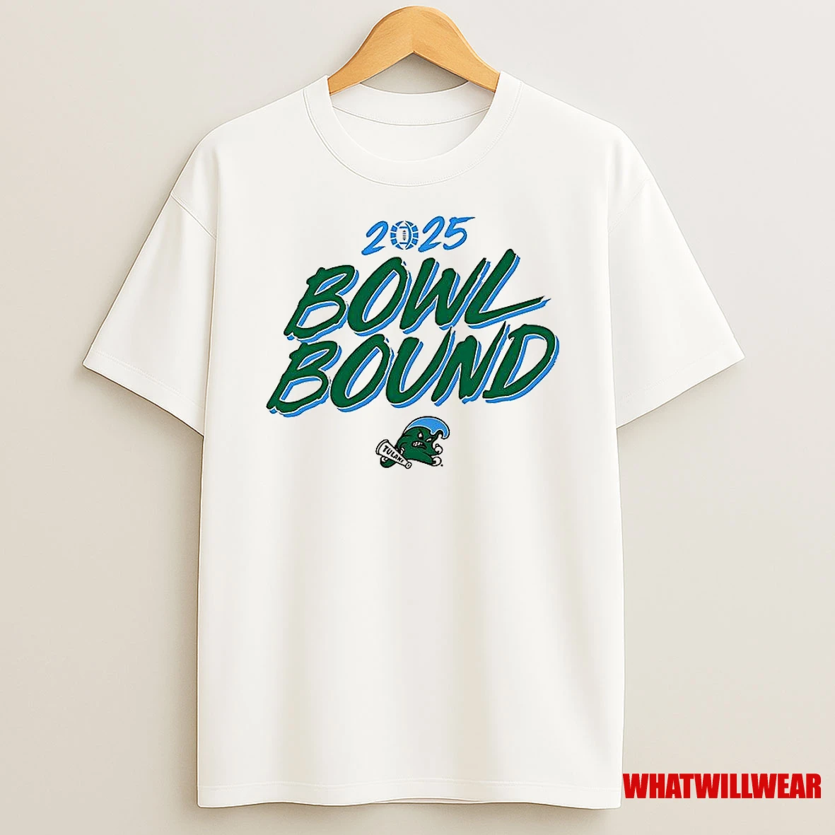 Tulane Green Wave Bowl Bound 2025 Shirts