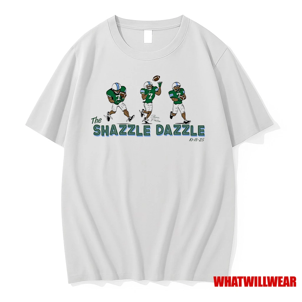 Tulane Green Wave Shazz Preston Shazzle Dazzle 10 18 2025 Shirts