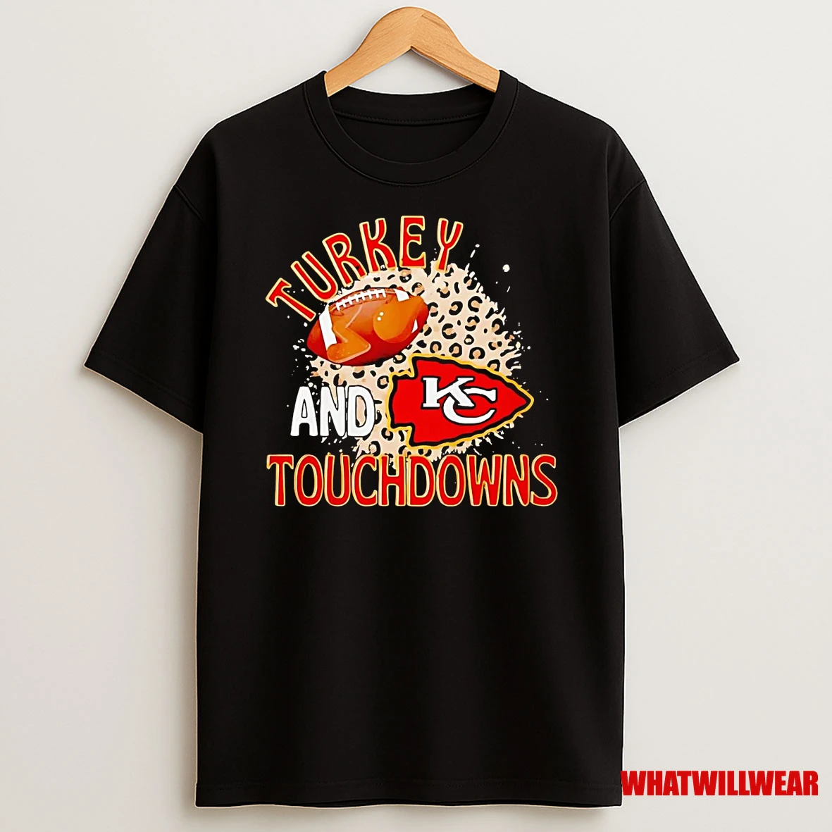 Turkey And Kansas City Chiefs Touchdowns Shirts