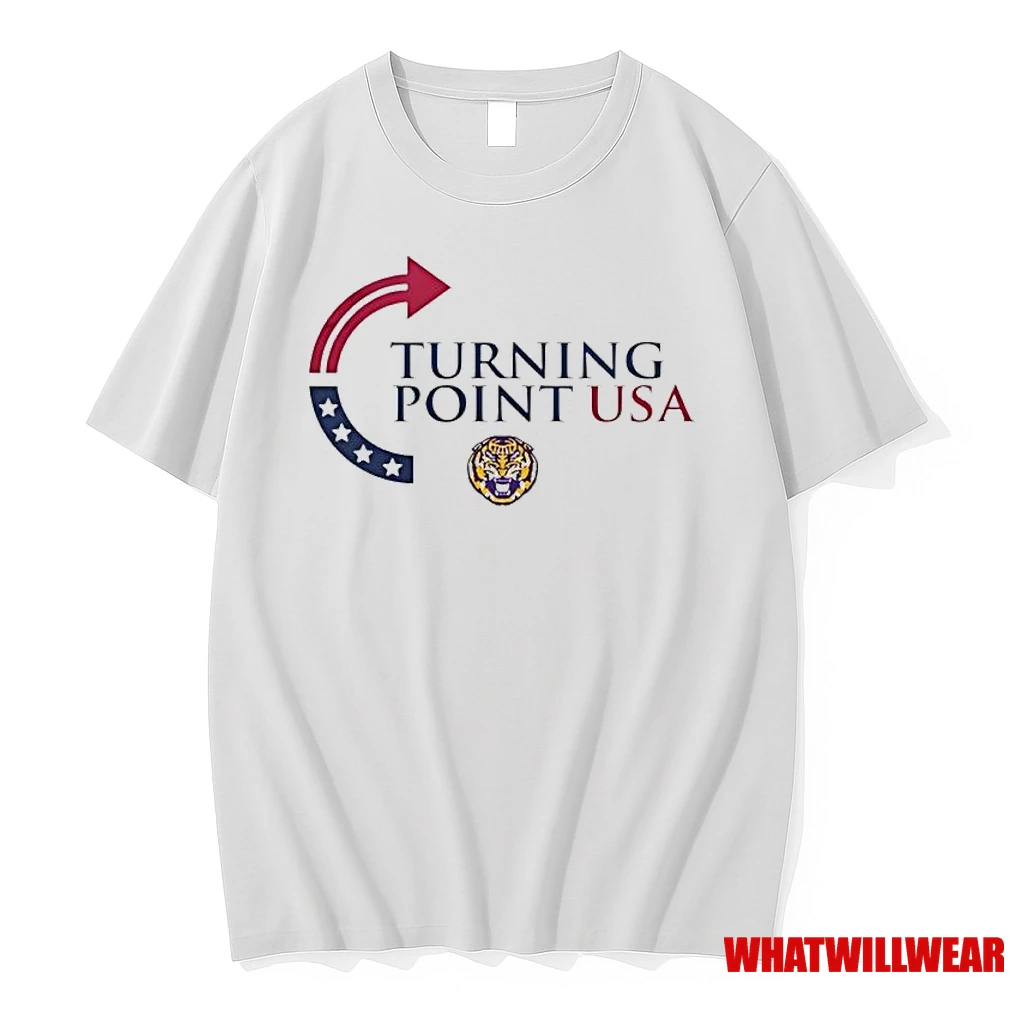 Turning Point Usa Lsu Tigers Football Logo Shirts