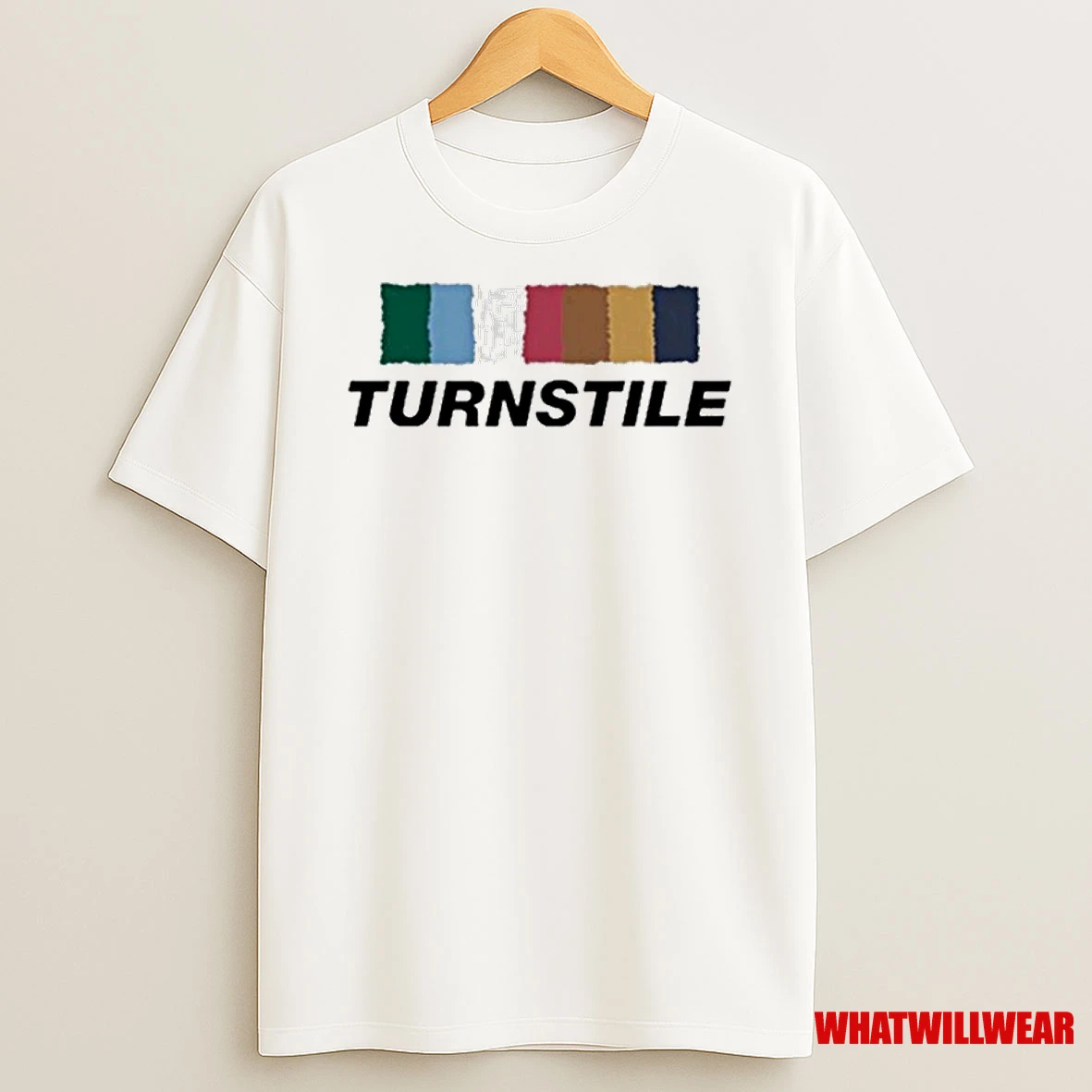Turnstile Color Wall Shirts