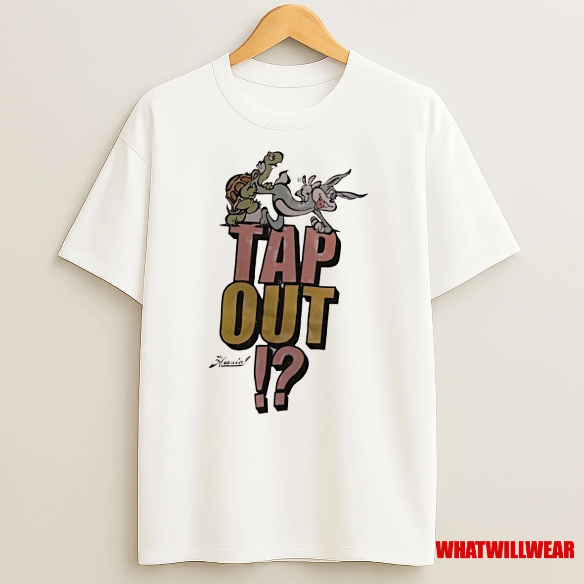 Turtle And Rabbit Tap Out Shirts