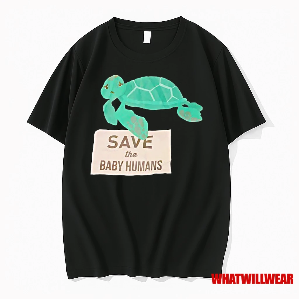 Turtles Save The Baby Humans Shirts