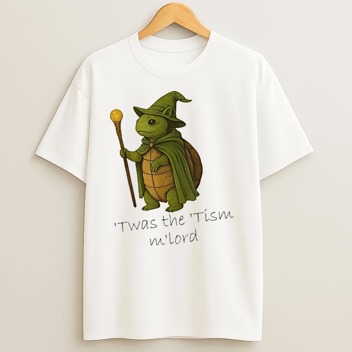 Twas The Tism Mlord Turtle Wizard T Shirts