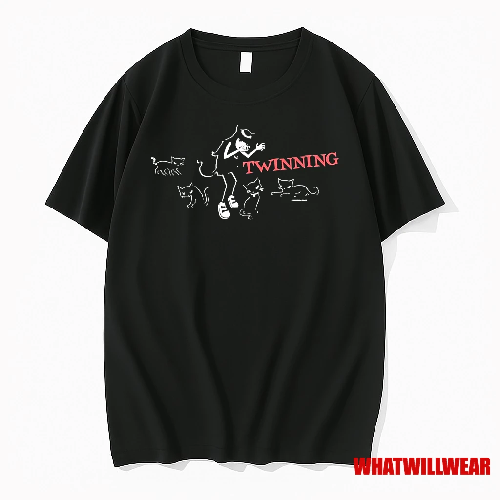 Twinning Scaredy Cat Shirts