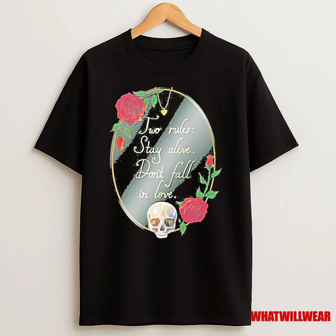 Two Rules Stay Alive Dont Fall In Love Waking Phantoms Shirts