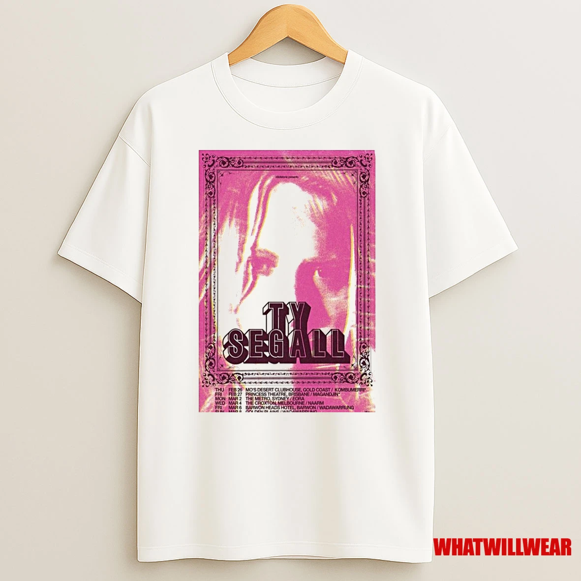 Ty Segall Australia 2026 Shirts