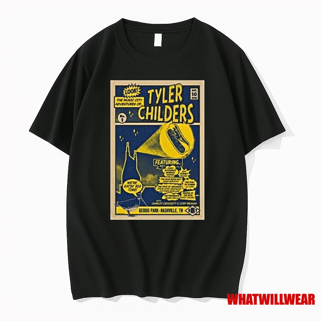 Tyler Childers Oct 10 2025 Geodis Park In Nashville Tn Shirts