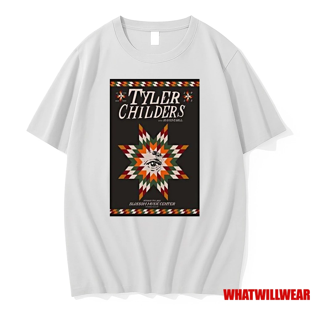 Tyler Childers Tour Cuyahoga Falls Ohio 10 07 2025 Shirts