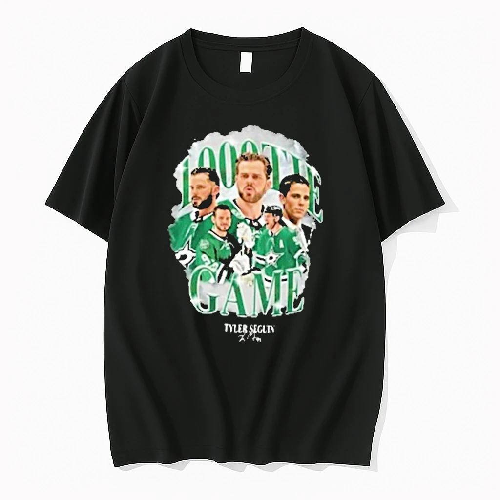 Tyler Seguin 1000th Game Dallas Stars Shirts