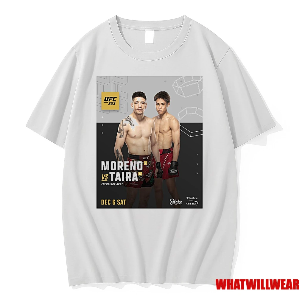 Ufc 323 Moreno Vs Taira Flyweight Bout Saturday December 6 2025 Shirts