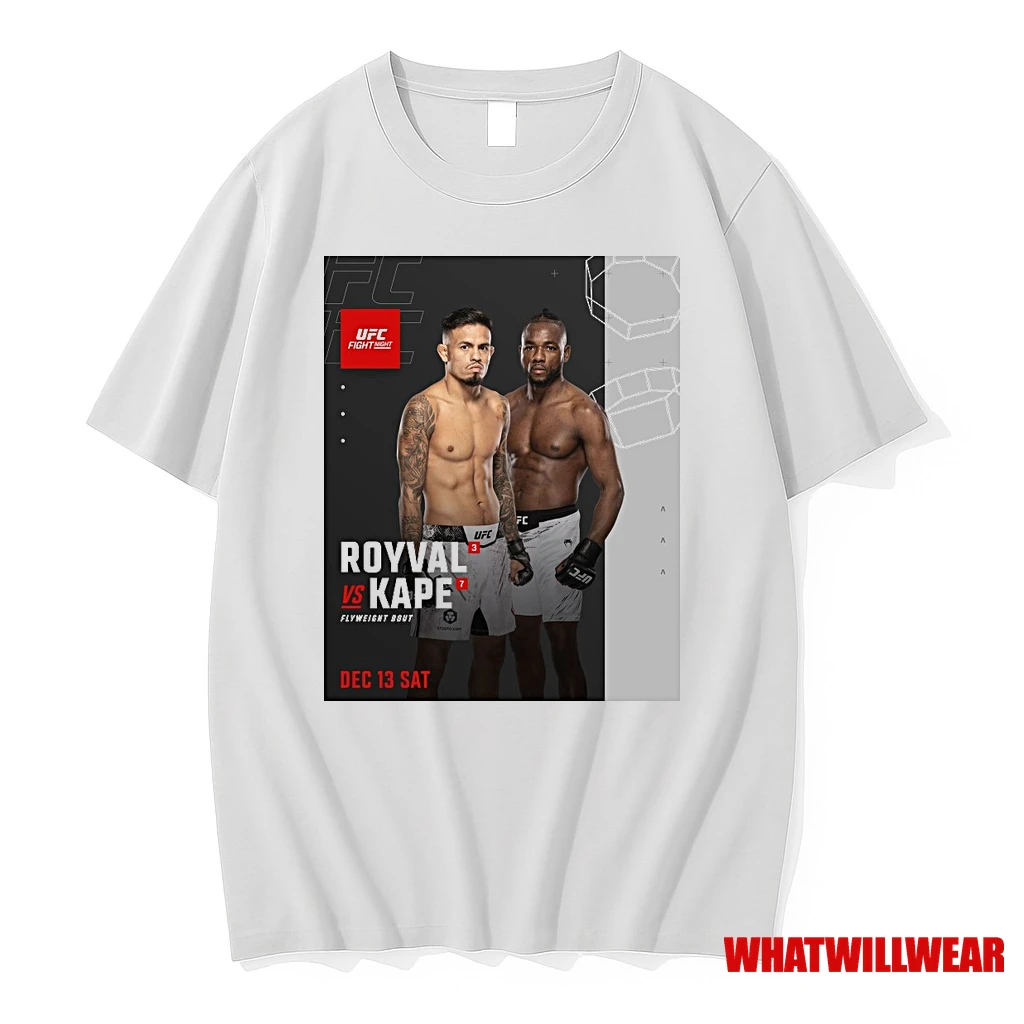 Ufc Fight Night Vegas 112 Royal Vs Kape Flyweight Bout Saturday December 13 2025 Shirts