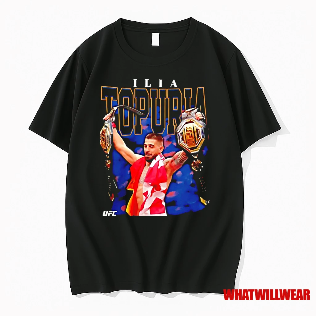 Ufc Ilia Topuria Double Champ Shirts