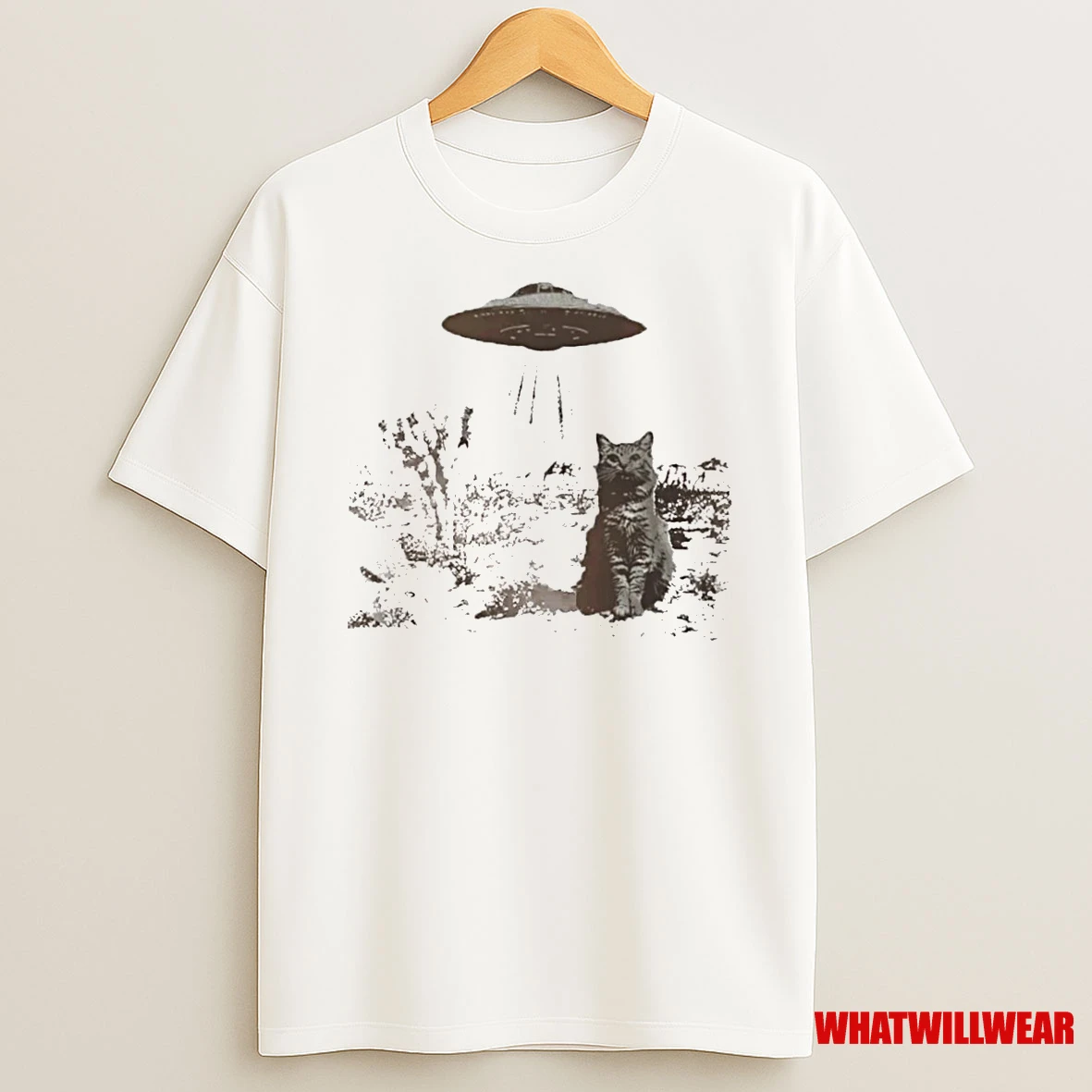 Ufo Cowboy Cat Shirts