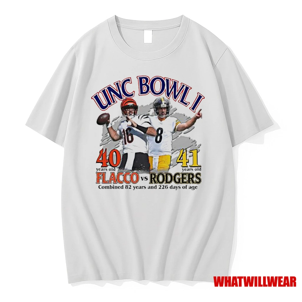 Unc Bowl I Joe Flacco Vs Aaron Rodgers Shirts