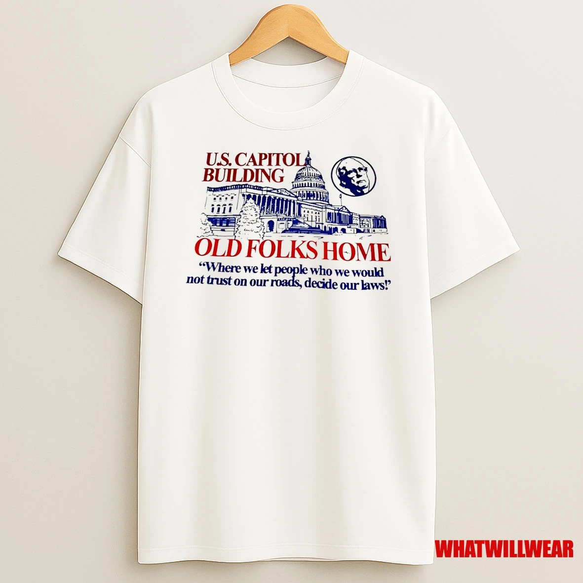 Us Capitol Building Old Folks Home Shirts