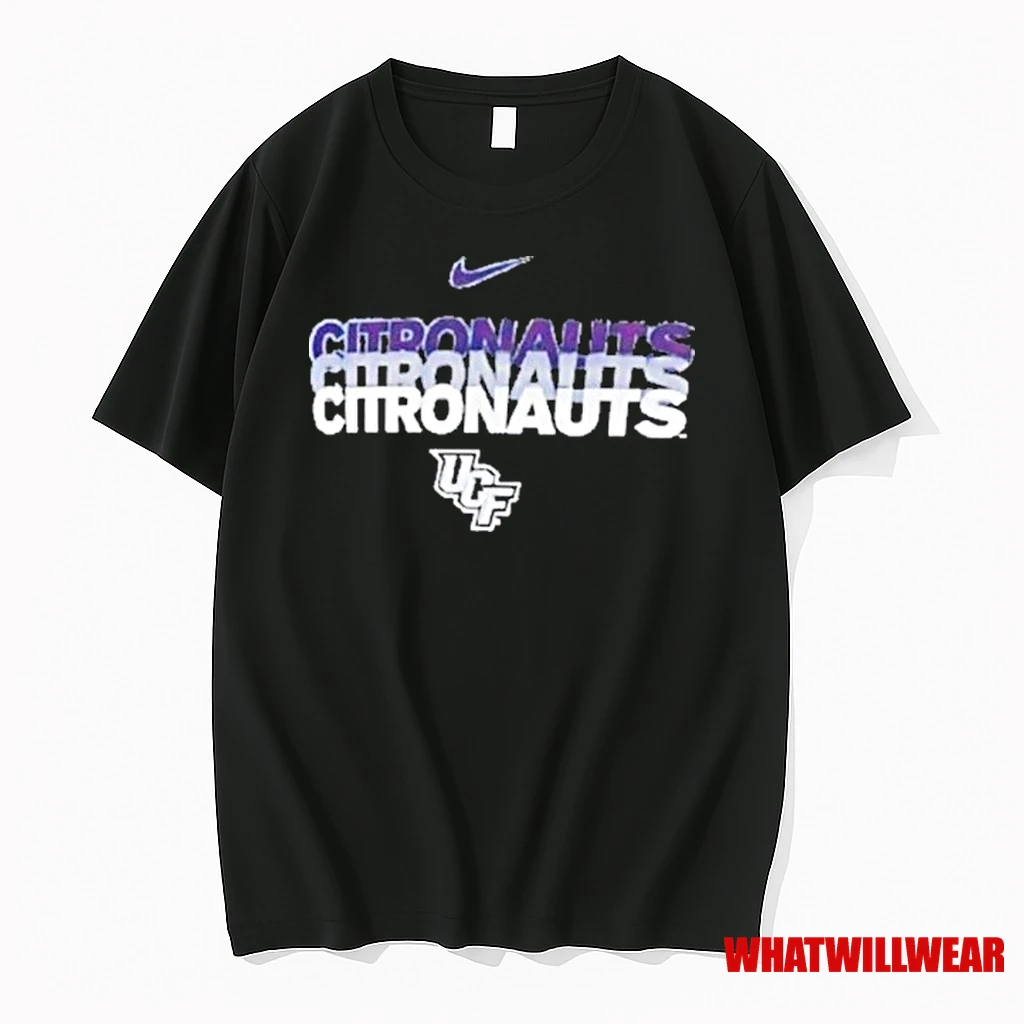 Ucf Knights Light Space Game Citronauts Baseball Legend Logo Shirts