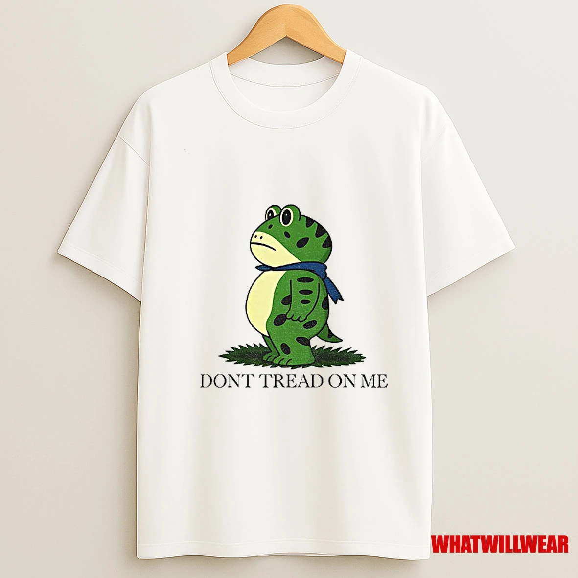Udfiyt0h Portland Frog Dont Tread On Me Funny Protest Shirts