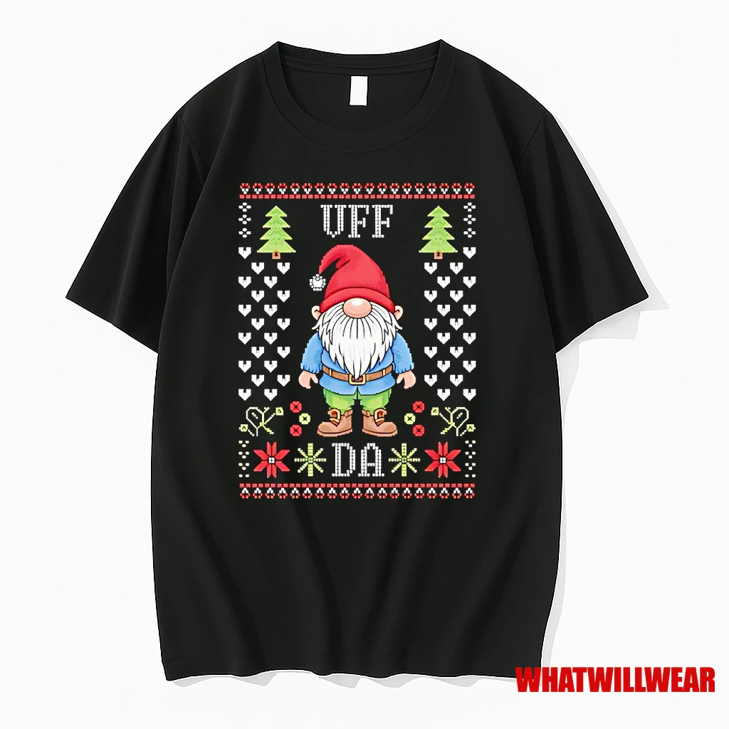 Uff Da Scandinavian Christmas Gnome Ugly Shirts