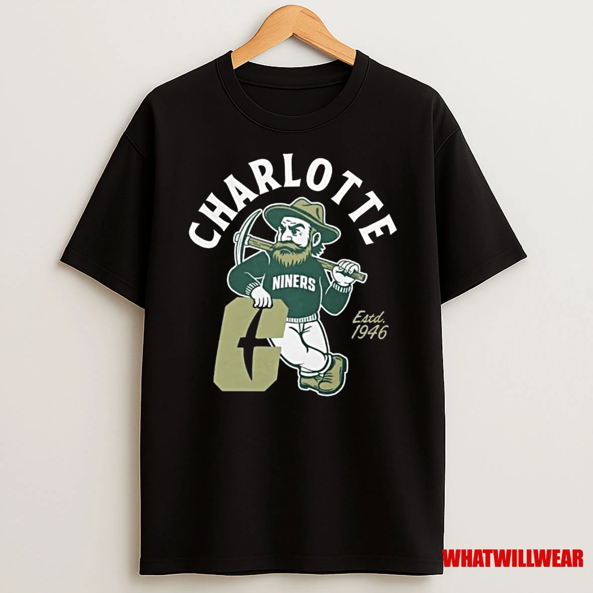 Unc Charlotte 49ers Norm Mascot Shirts