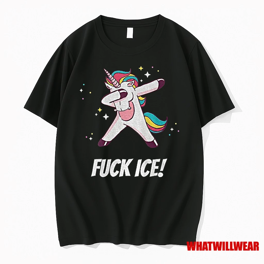 Unicorn Dabbing Fuck Ice Shirts