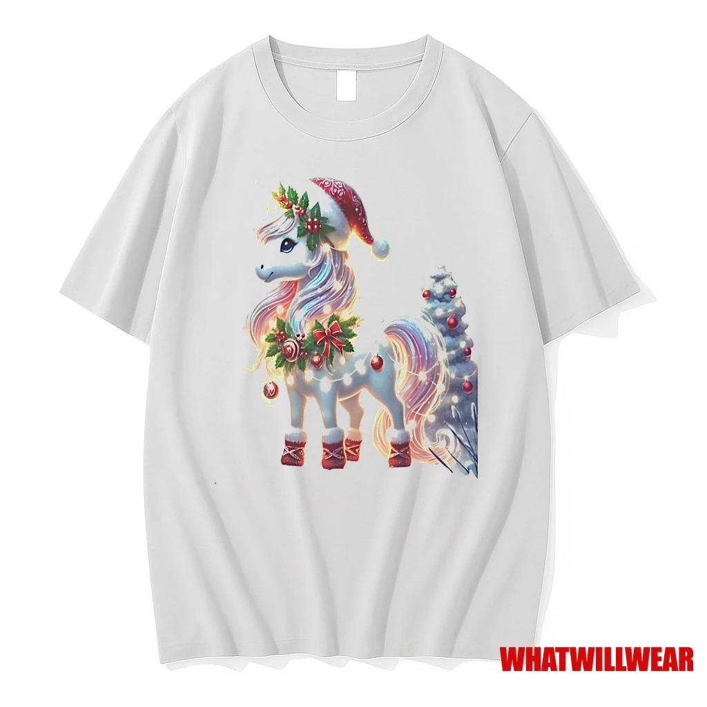 Unicorn Wonderland Lights Magic Christmas Shirts
