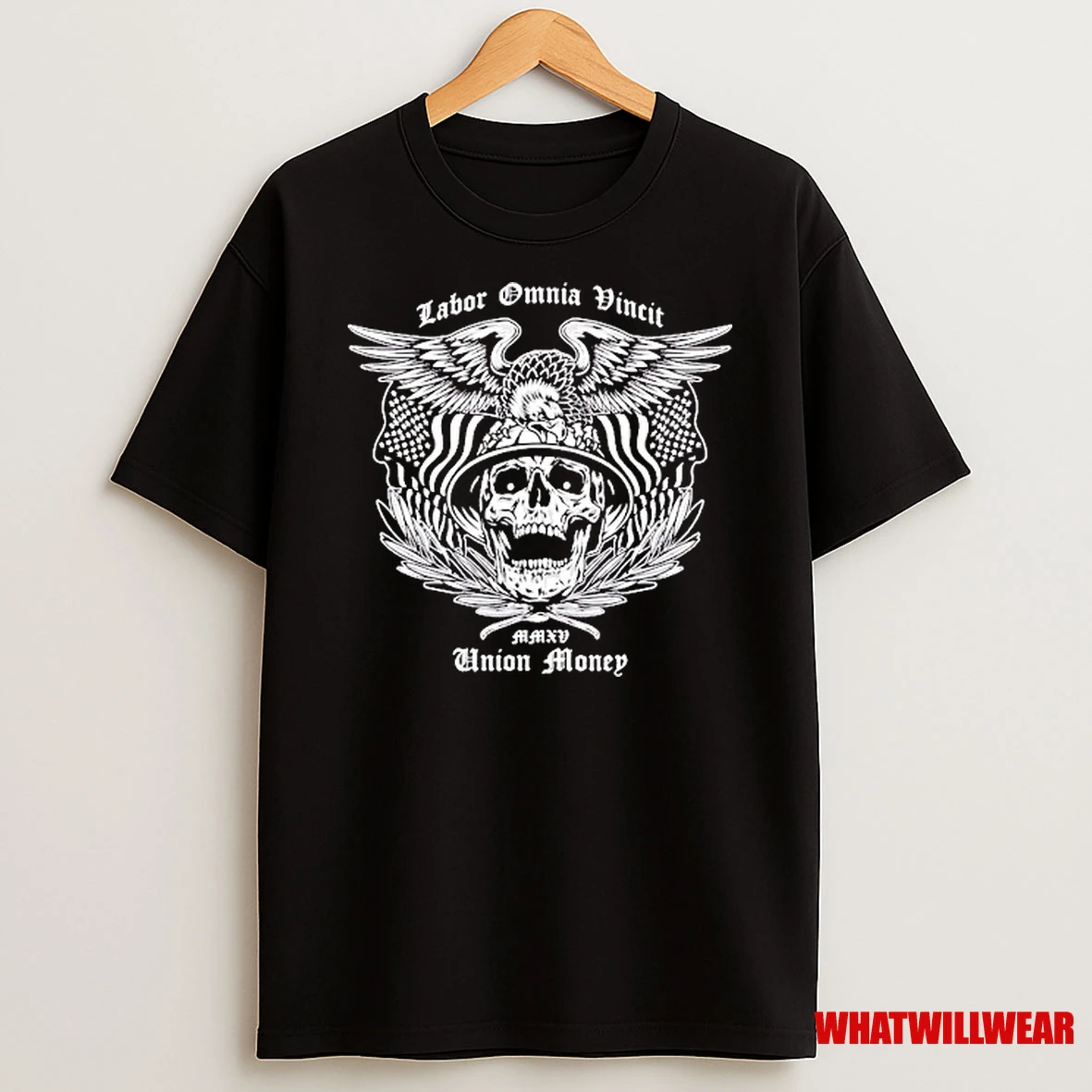 Union Money Labor Omnia Vincit Shirts