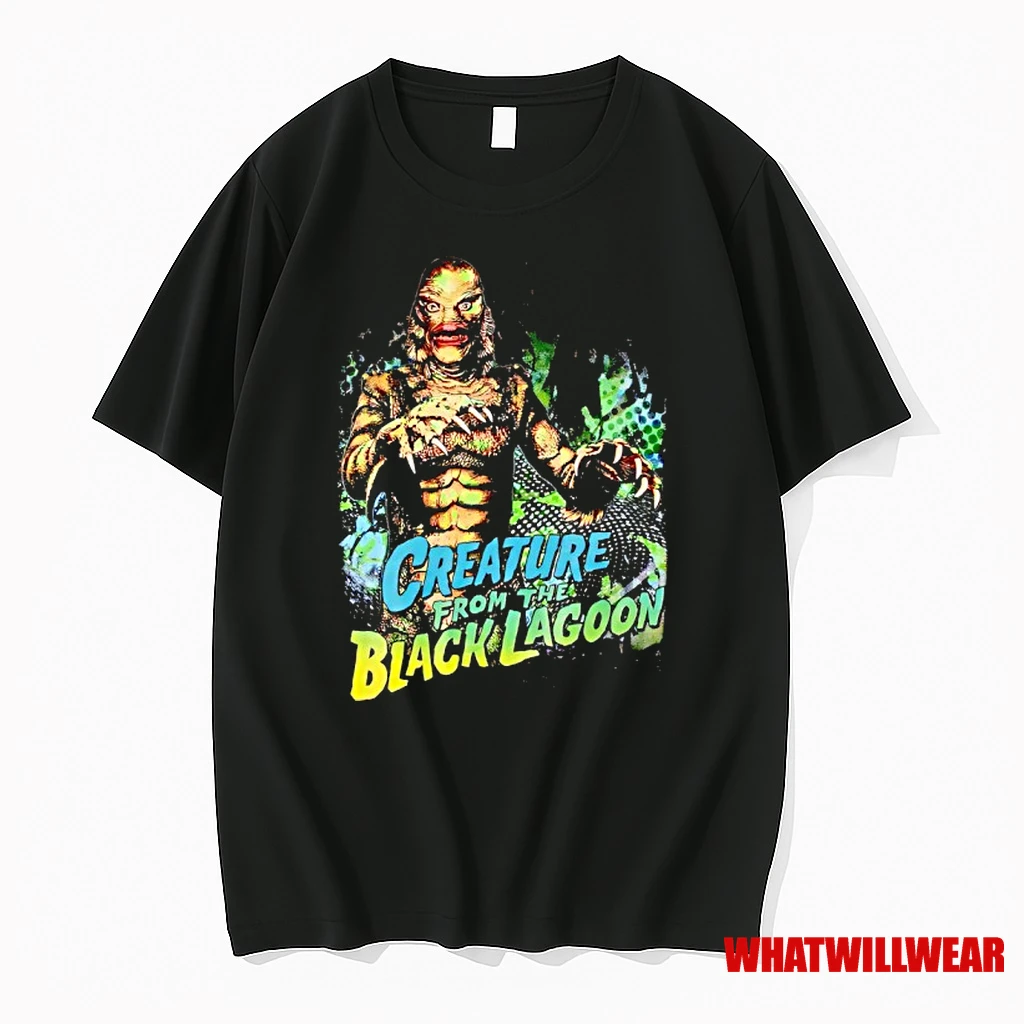 Universal Monsters Creature From The Black Lagoon Portrait Shirts