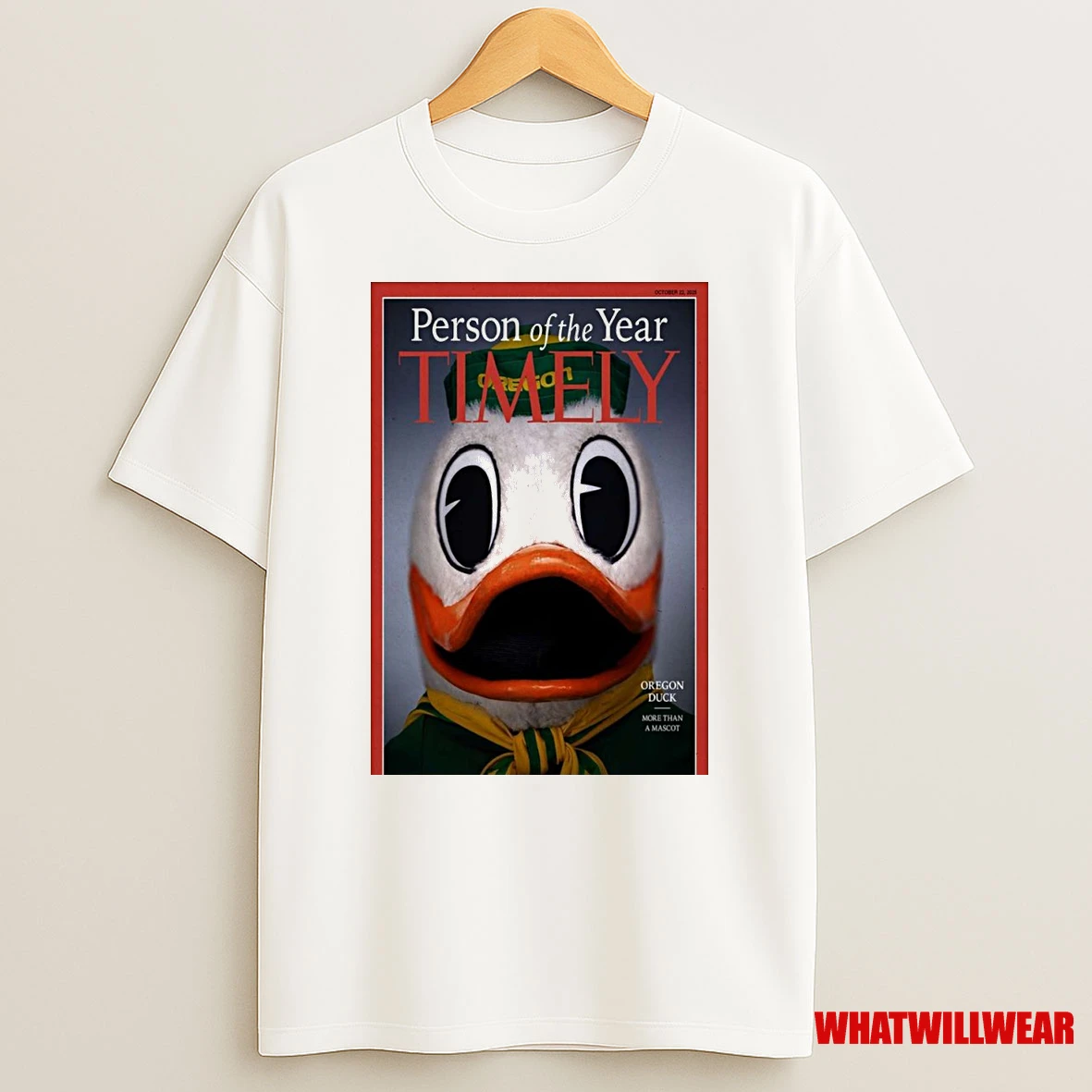 University Of Oregon Duck Person Of The Year Timely 2025 Shirts