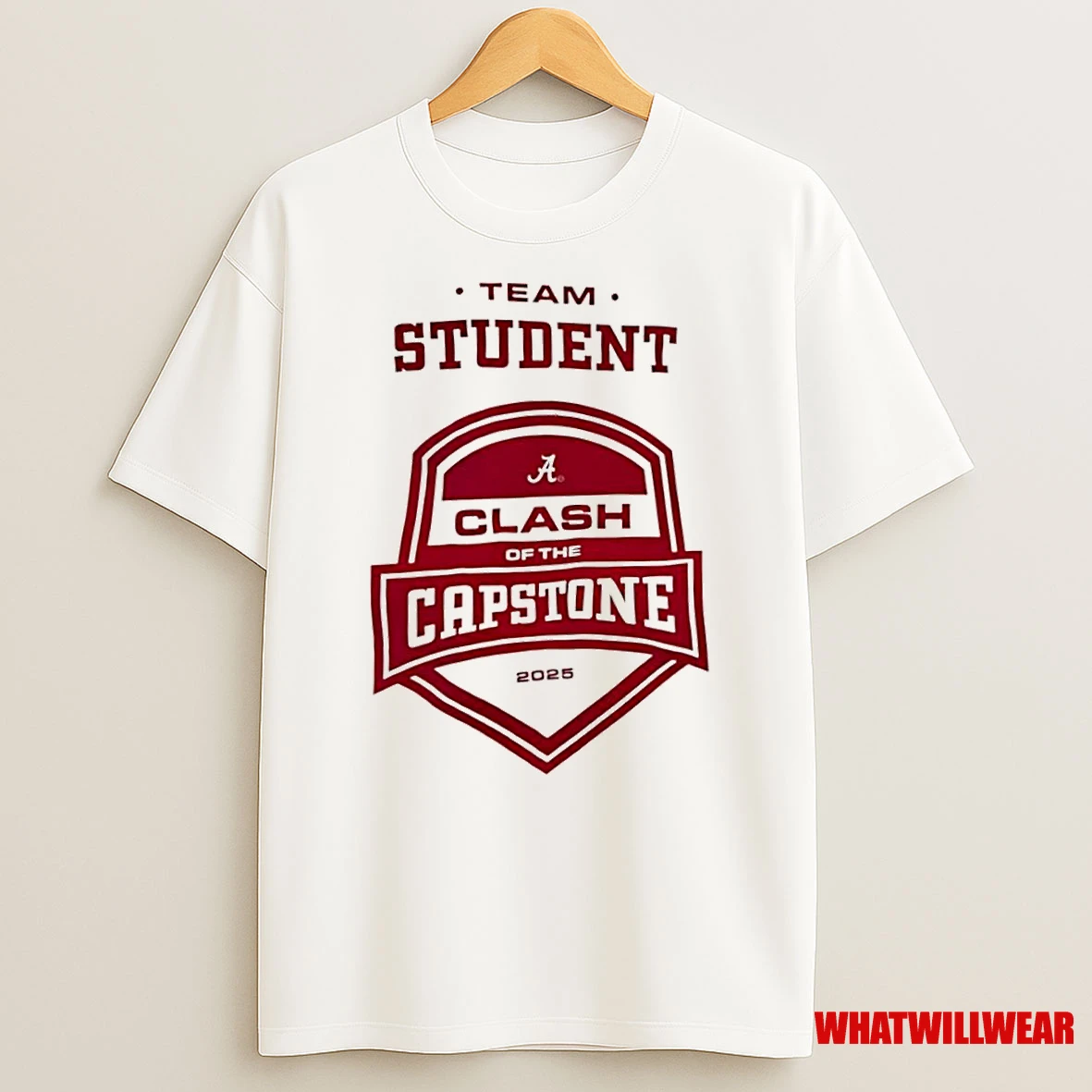 University Of Alabama Team Student Clash Of The Capstone 2025 Logo Shirts