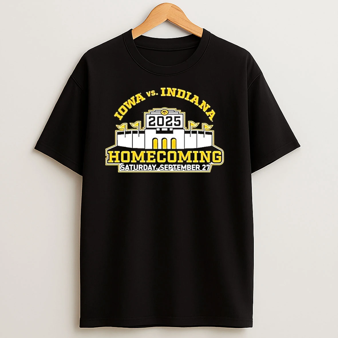 University Of Iowa Football 2025 Homecoming T Shirts