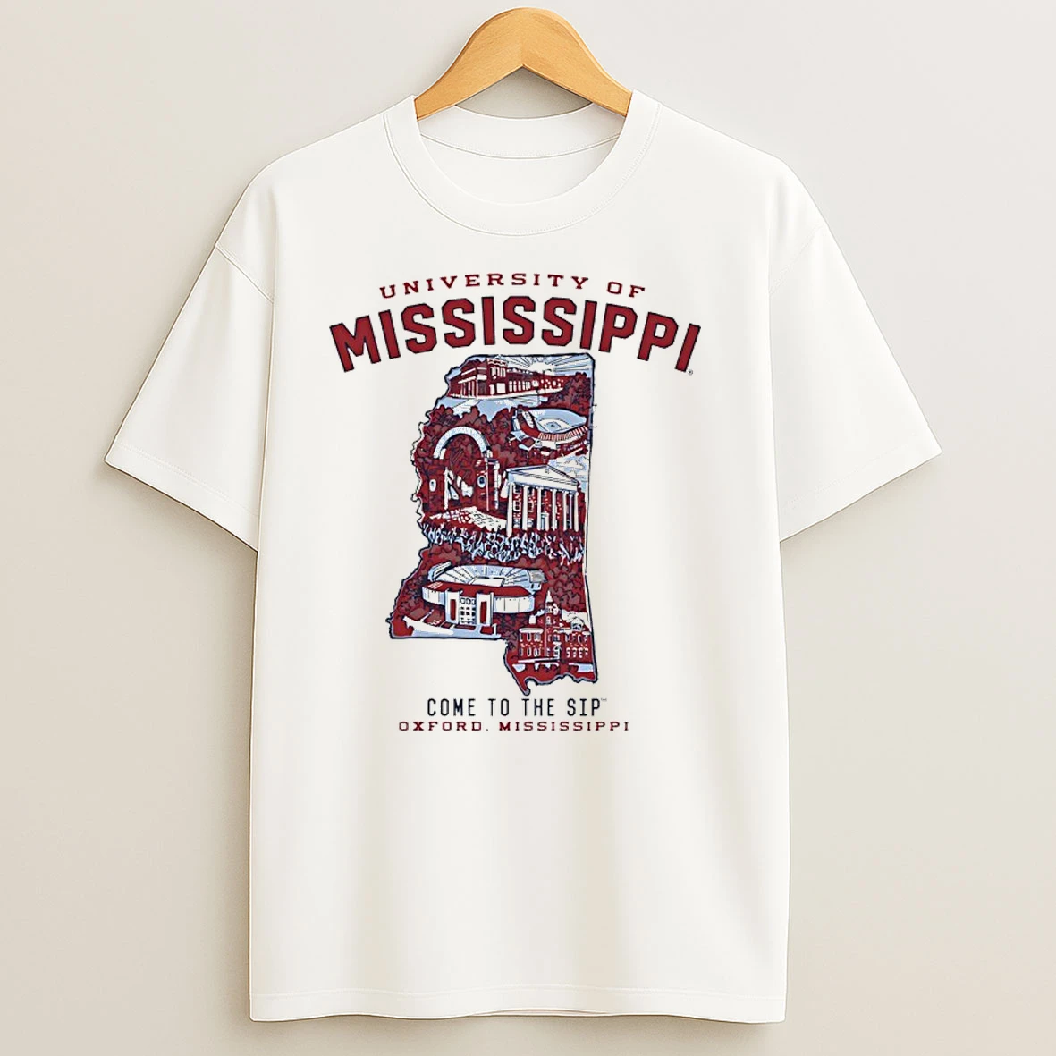 University Of Mississippi Come To The Sip T Shirts