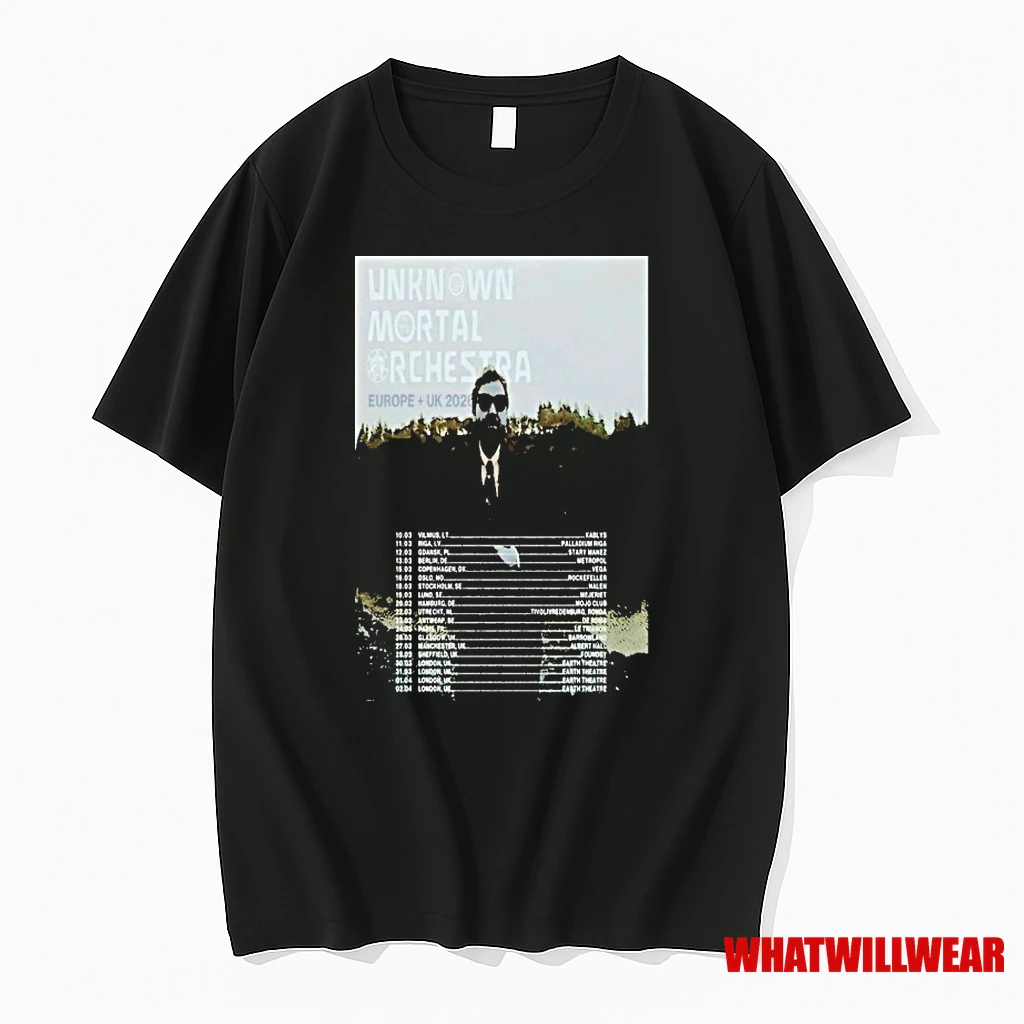Unknown Mortal Orchestra Europe Uk 2026 Tour Dates Shirts