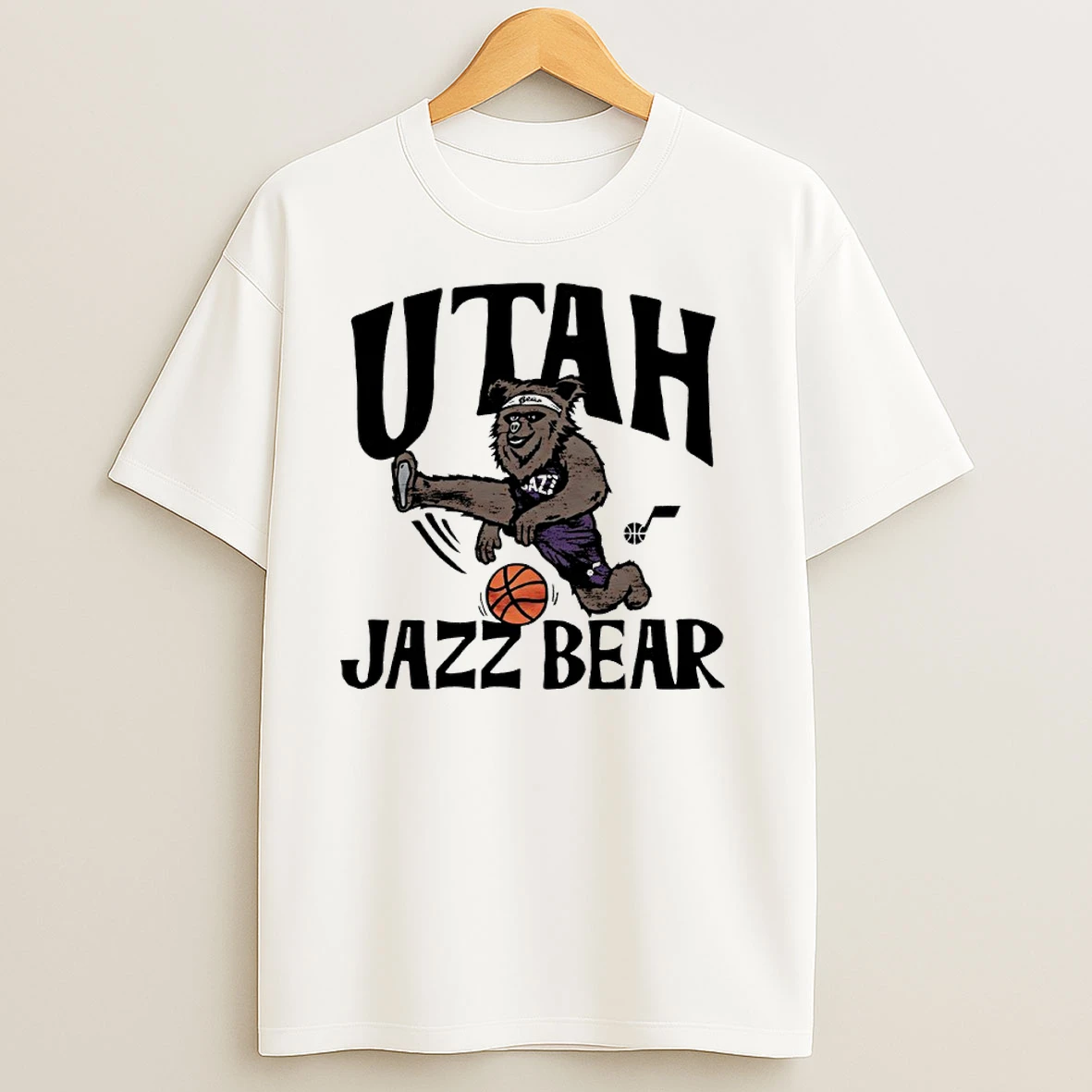 Utah Jazz The Jazz Bear T Shirts