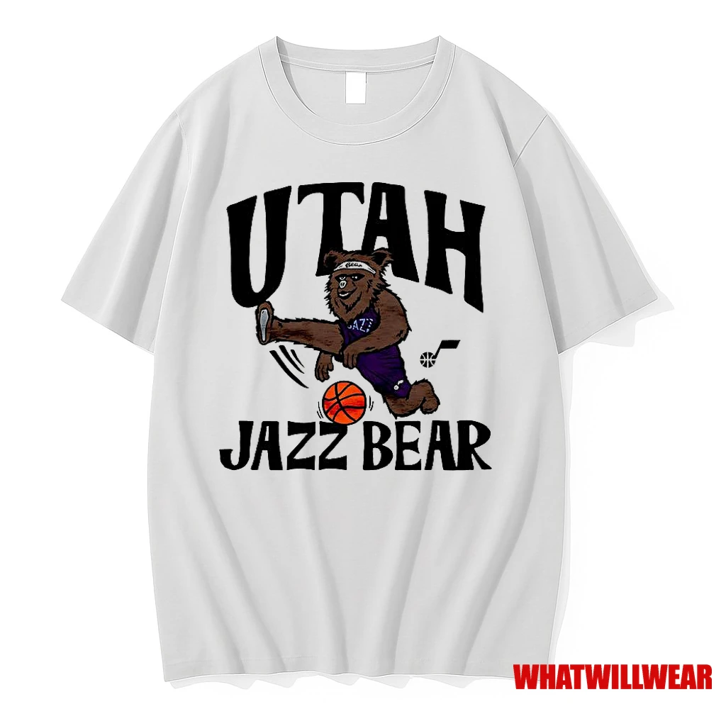 Utah Jazz Basketball The Jazz Bear Mascot Shirts
