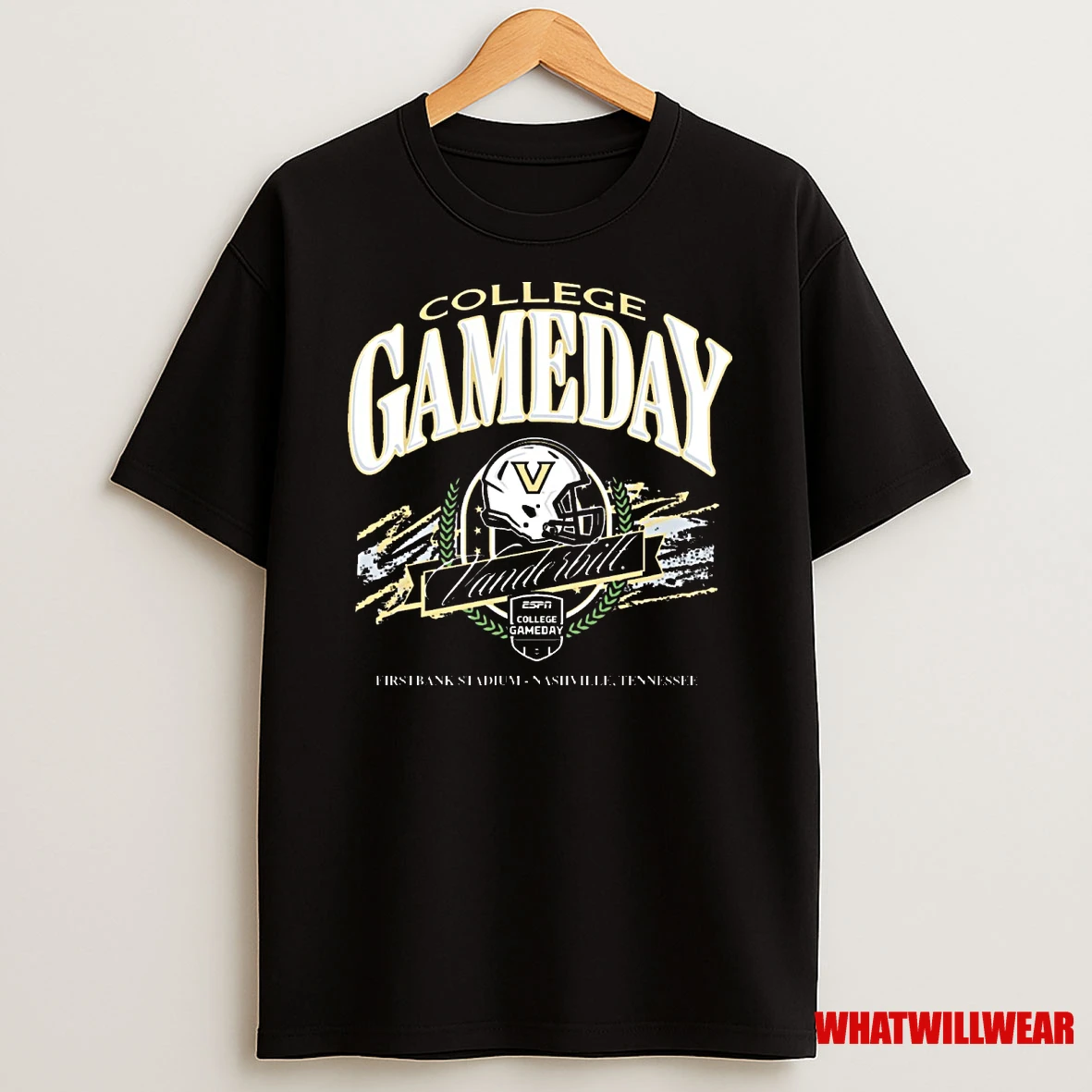 Vanderbilt Commodore 2025 Espn College Gameday Firstbank Stadium Nashville Tn Shirts