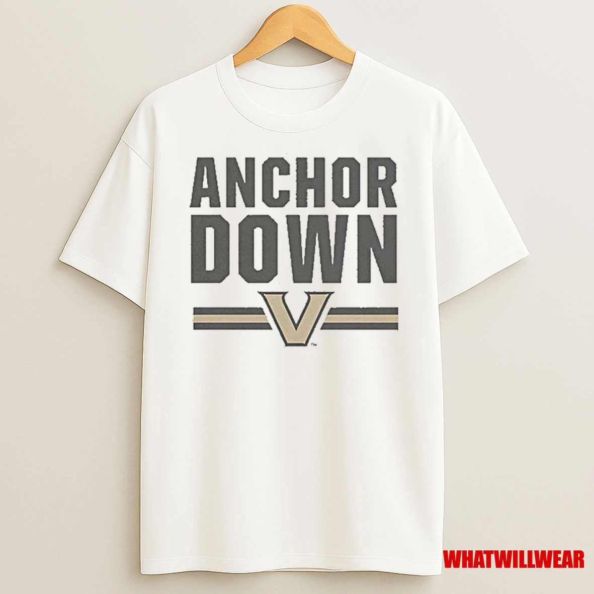 Vanderbilt Commodores Anchor Down Shirts