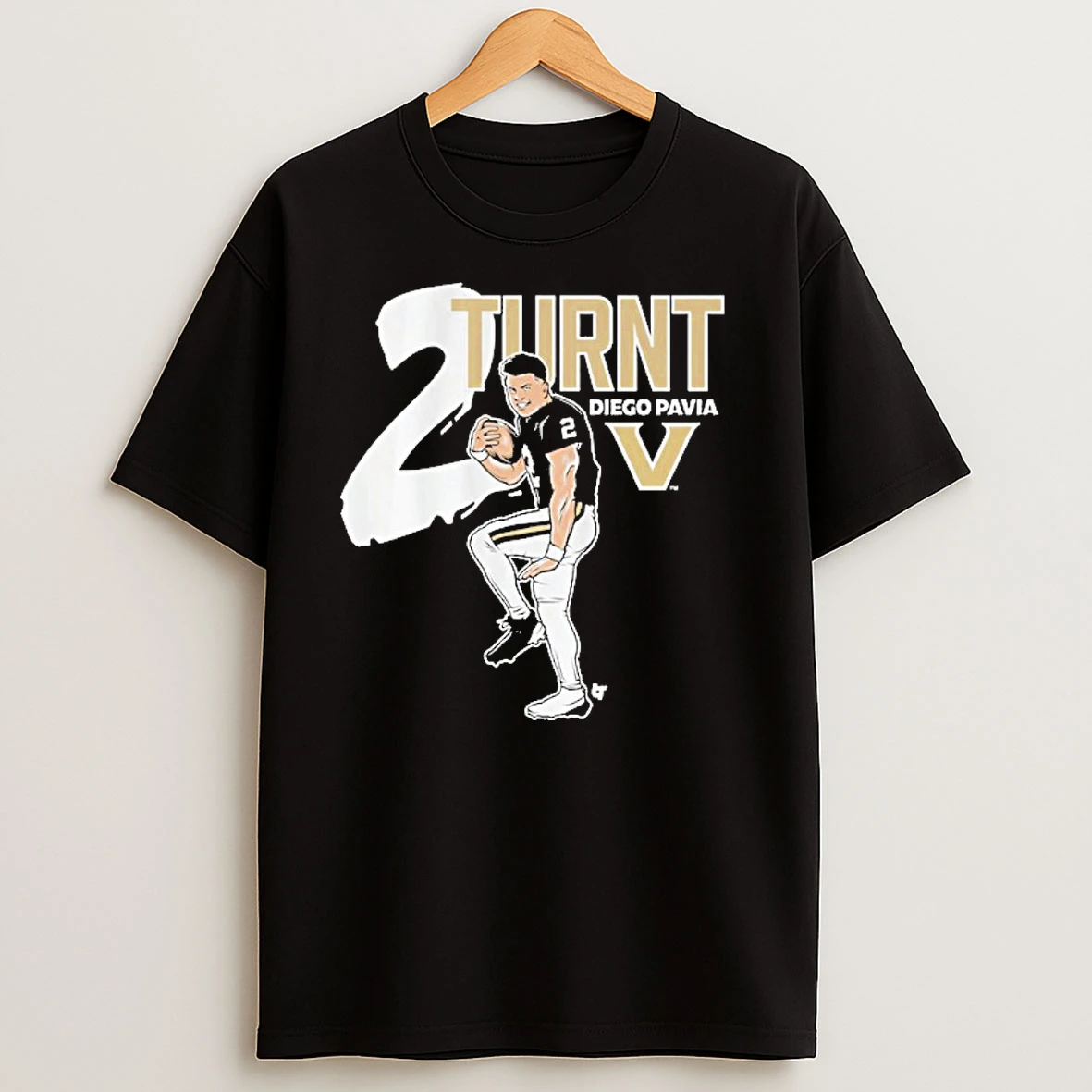 Vanderbilt Commodores Diego Pavia 2 Turnt T Shirts