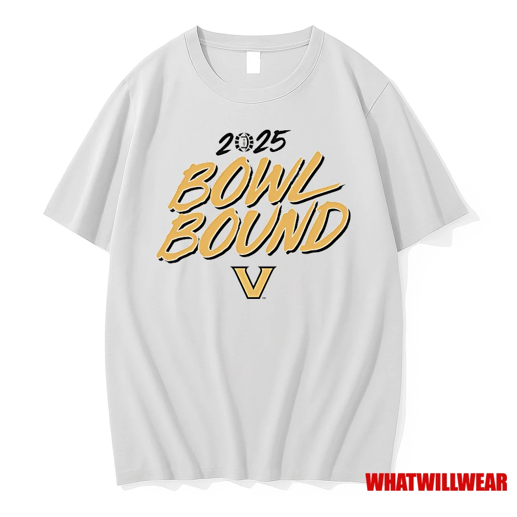 Vanderbilt Commodores Football 2025 Bowl Bound Shirts