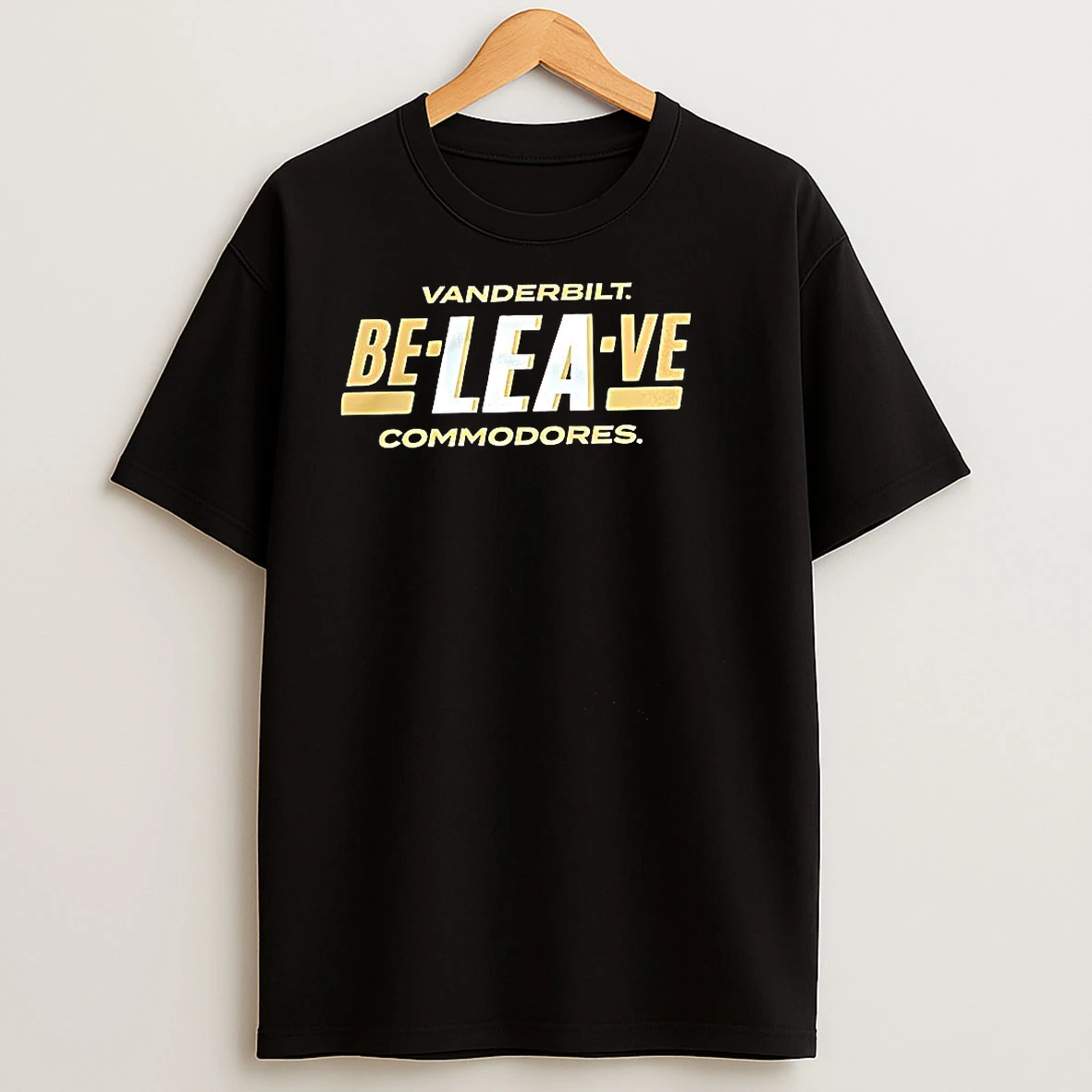 Vanderbilt Commodores Football Be Lea Ve Commodores T Shirts