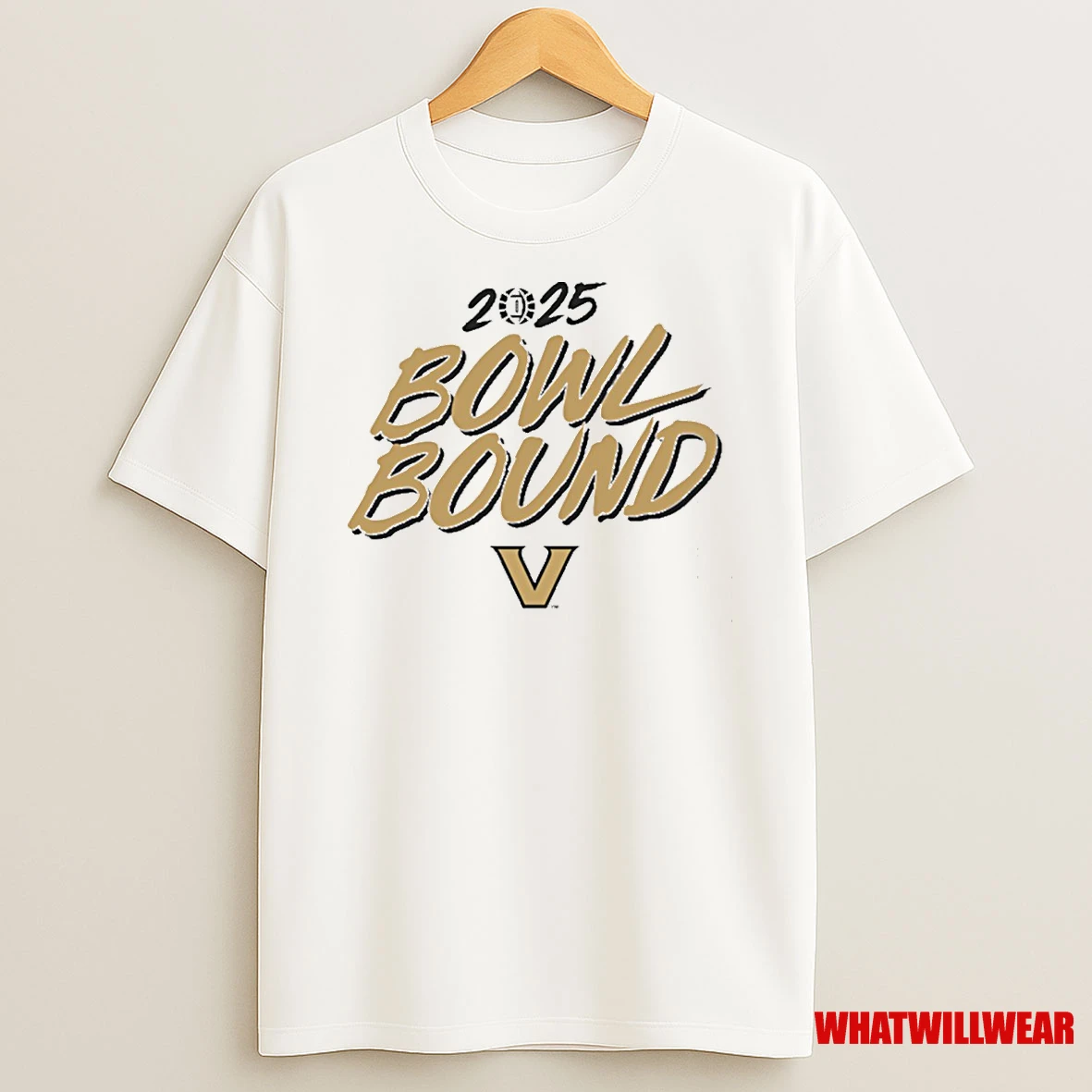 Vanderbilt Commodores Football Ncaa 2025 Bowl Bound Season Shirts