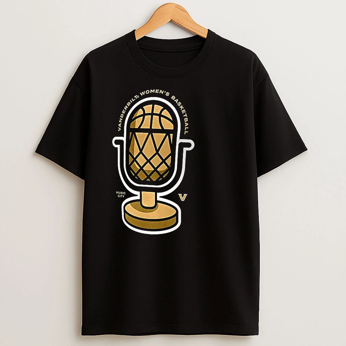 Vanderbilt Commodores Womens Basketball Micro Music City T Shirts