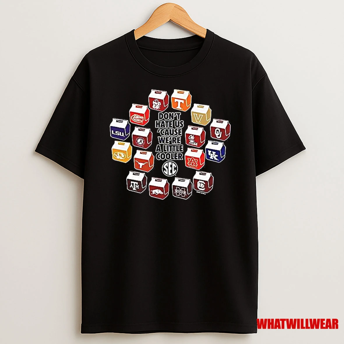 Vanderbilt University Sec Dont Hate Us Cause Were A Little Coolers Shirts