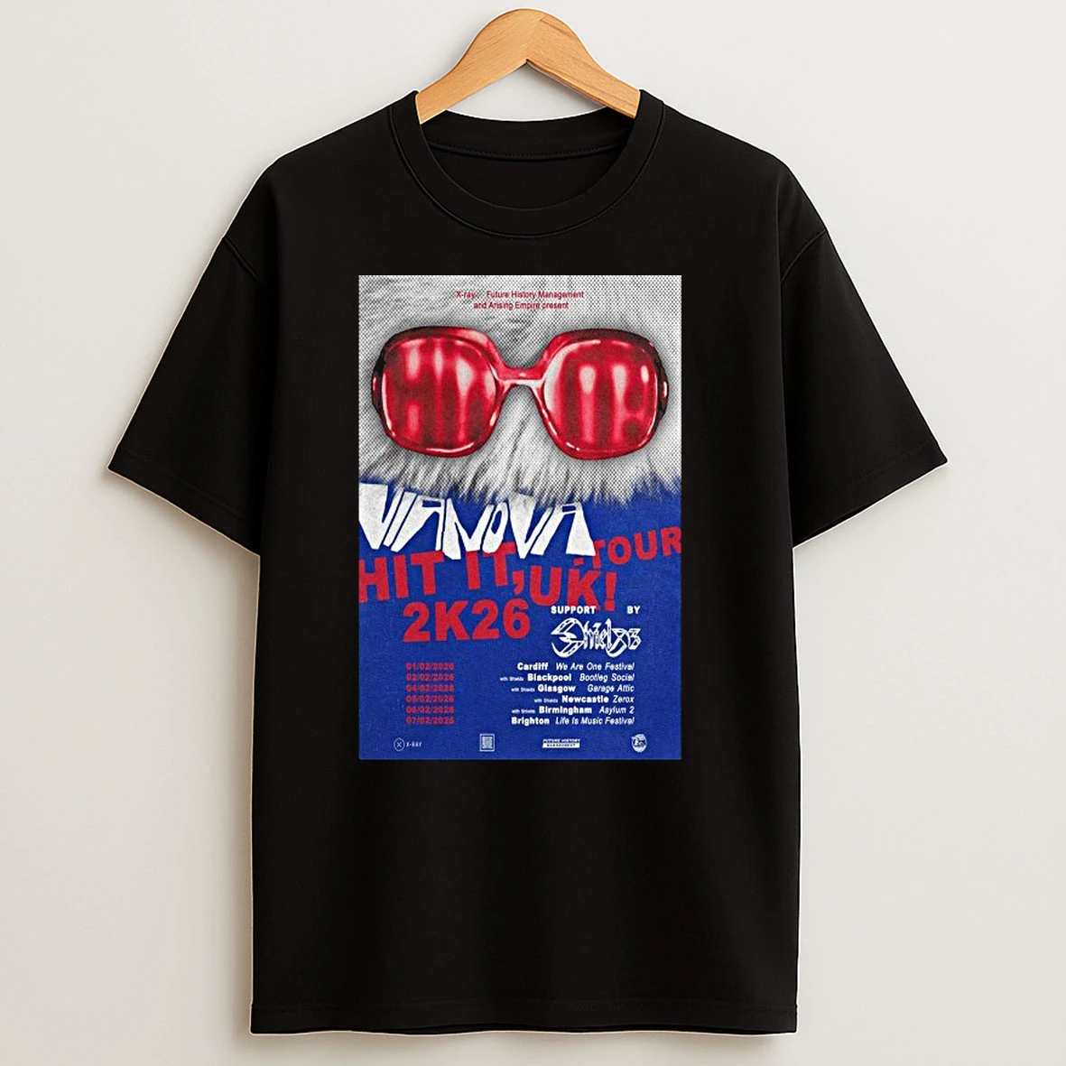 Vianova Hit It Tour Uk February 2026 Shirts